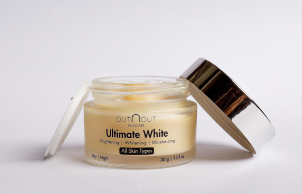 Ultimate White Cream - Open Bottle